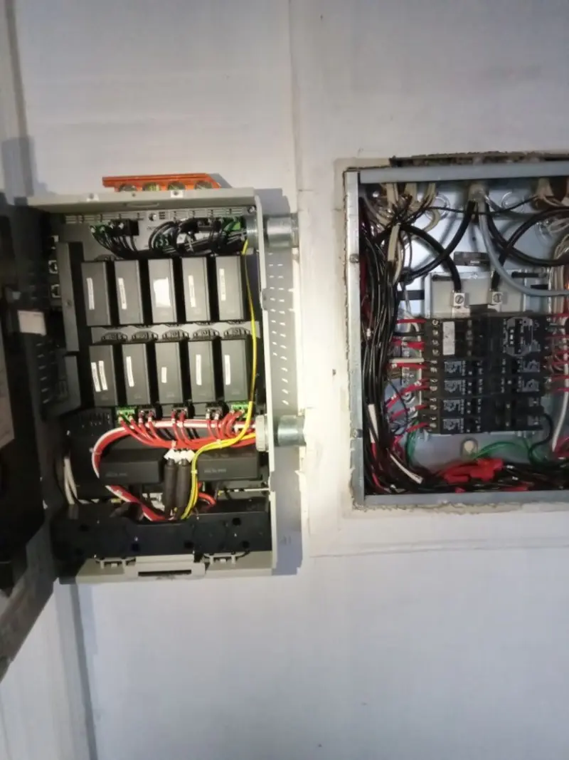 Electrical panel upgrade completed for Ring Doorbell Installation in Mount Angel